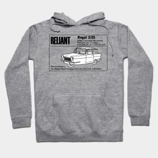 RELIANT REGAL 3/25 - ADVERT Hoodie